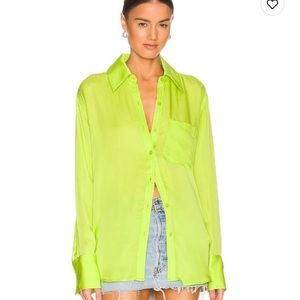 Neon green top